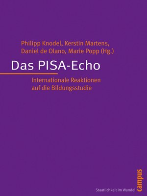 cover image of Das PISA-Echo
